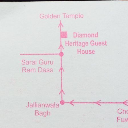 Hotel Diamond Heritage Amritsar Exterior foto